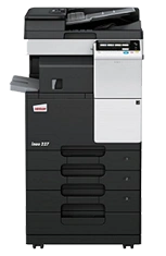 Professional Ricoh multifunction printer available for commercial lease and rental in the Uptown Dallas 75202 business district.